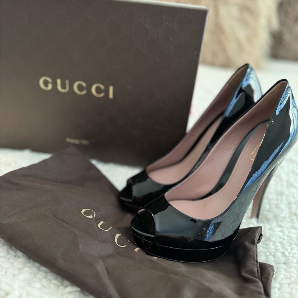 GUCCI PLATFORM STILETTOS **BRAND NEW** SIZE 36